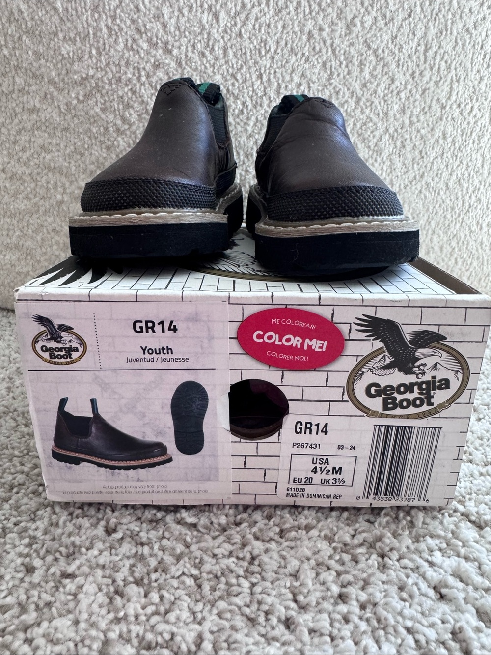 Georgia Boot Romeo Toddler - Picture 3 of 3